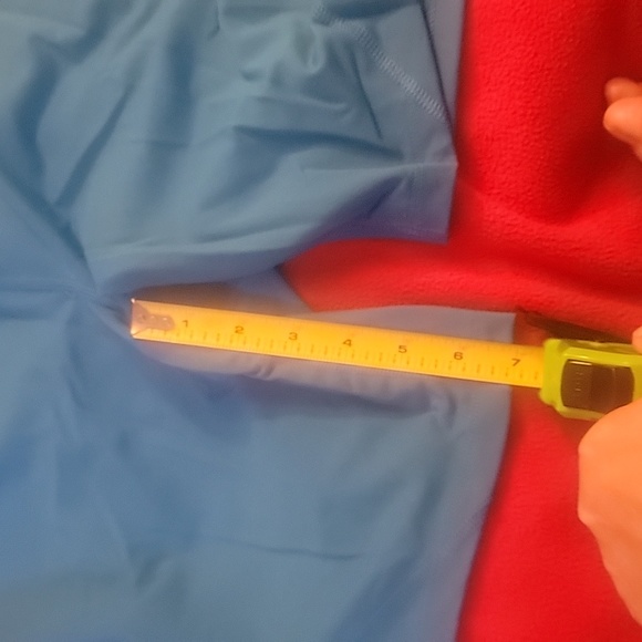 Tek Gear Shapewear, 7" shorts, 2 pockets, teal, 2x, excellent condition! - Picture 2 of 4